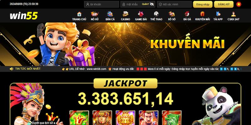 Chương trình khuyến mãi ngập tràn tại Win55 