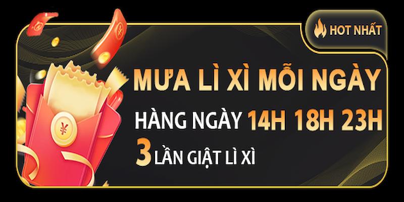 Mưa lì xì chiêu đãi thành viên